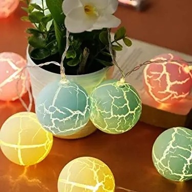 Cracked Ball Led String Light-10 Led