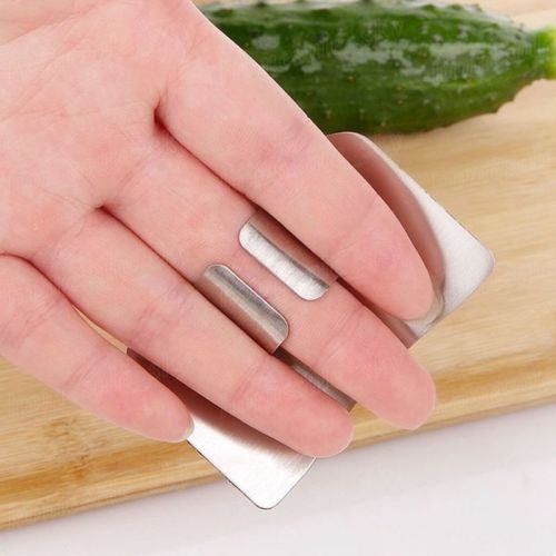 Stainless steel finger protector