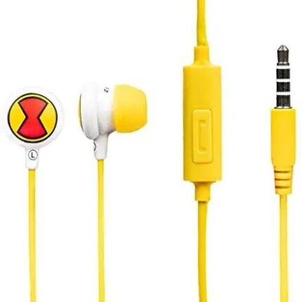 Earphone for kids, 1.2 mete cable with 3.5mm jack, HD quality microphone for calling, colourful colour kids live it with a favourite cartoon character like- doremon, hello kitty, Avengers.