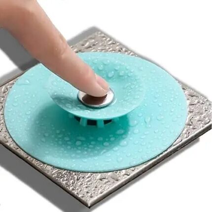 silicone hair catcher can be used bathroom drain, kitchen sink, shower , waah basin.eaay to use - just place the catcher in required place,press down on the suction cup to secure it.easy to clean debries