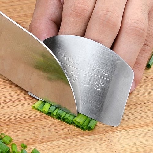 Stainless steel finger protector