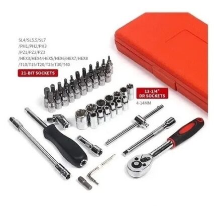 46 pcs socket wrench tool set