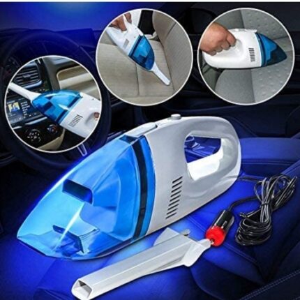 Car vacuum cleaner 12v high pressure vacuum cleaner with car/ cigarette charging point, for car use Products wt- 650( box) Material- plastic